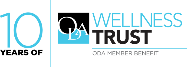 ODA Wellness Trust anniversary logo